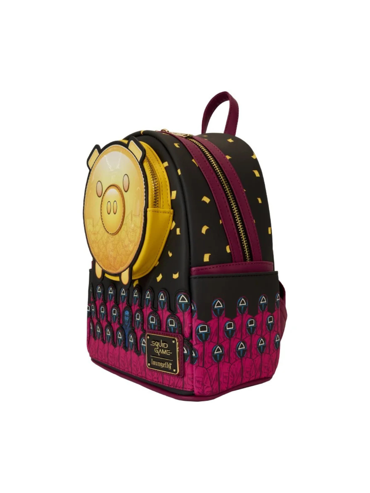 Sac à dos tirelire Squid game LOUNGEFLY