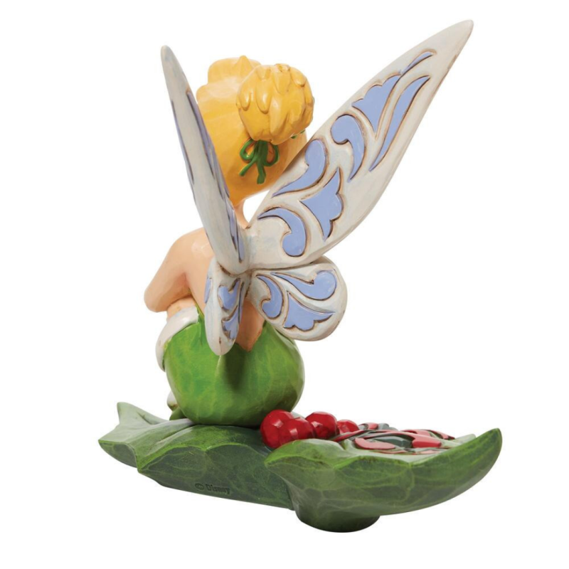 Disney traditions Clochette assise sur du houx 6010874