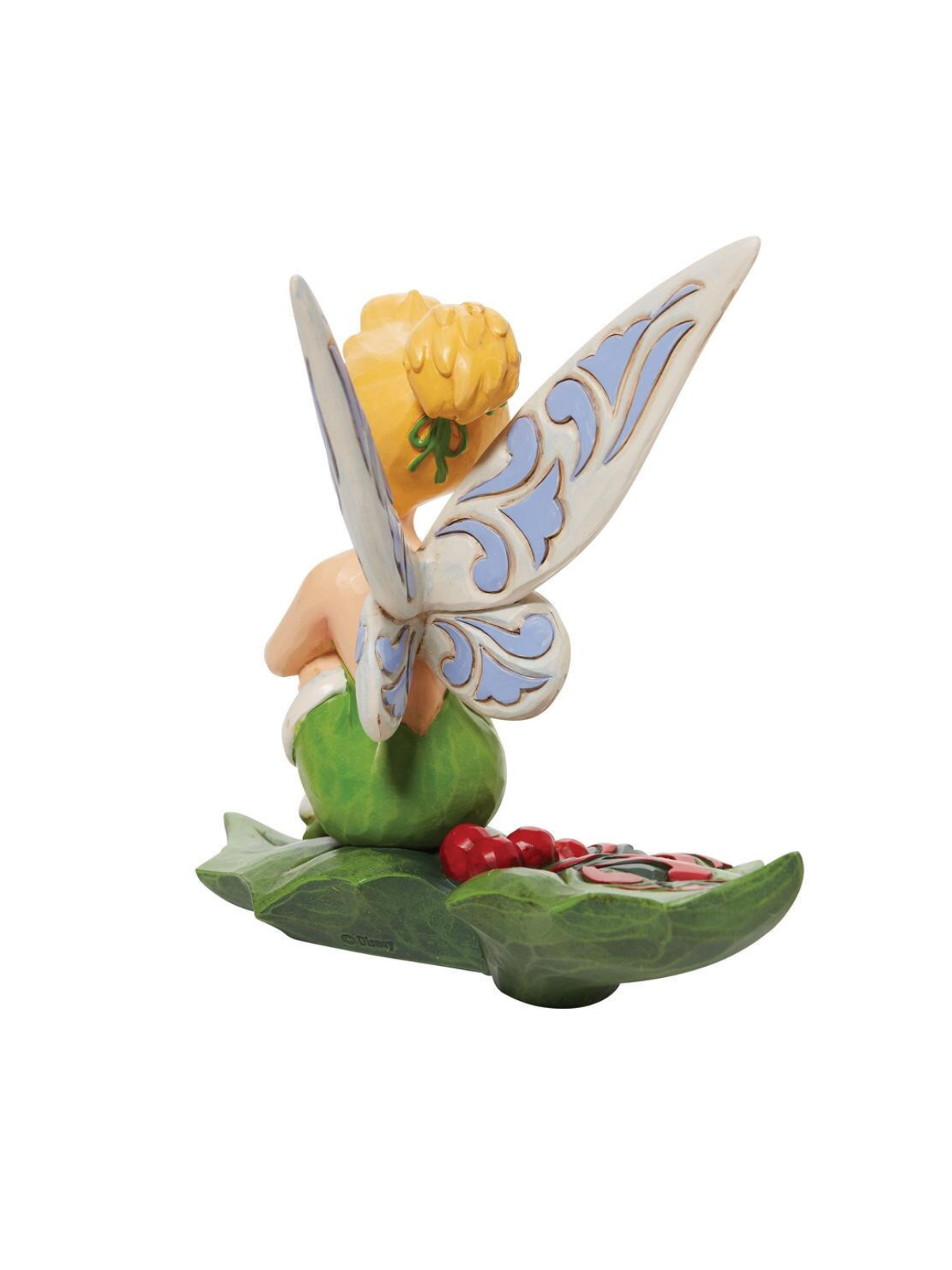 Disney traditions Clochette assise sur du houx 6010874