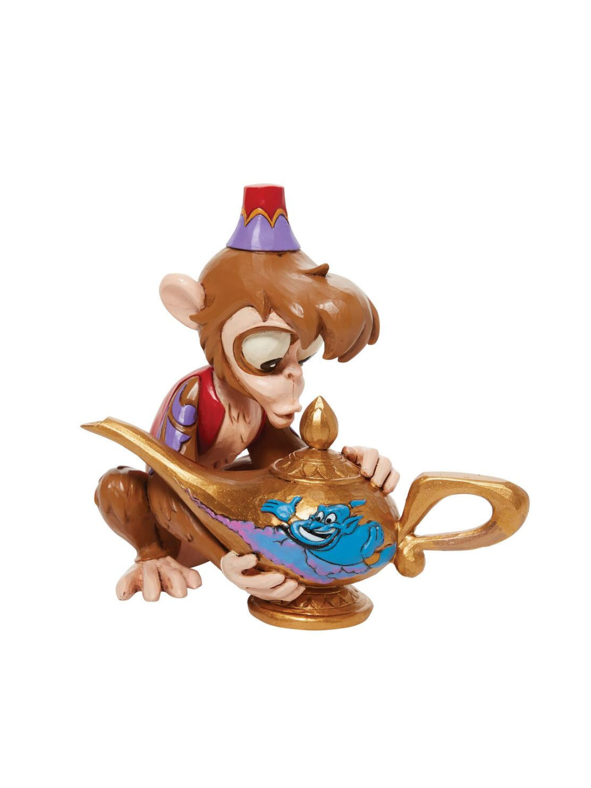 Disney traditions Statue Abu avec la lampe du génie Aladdin 6010886