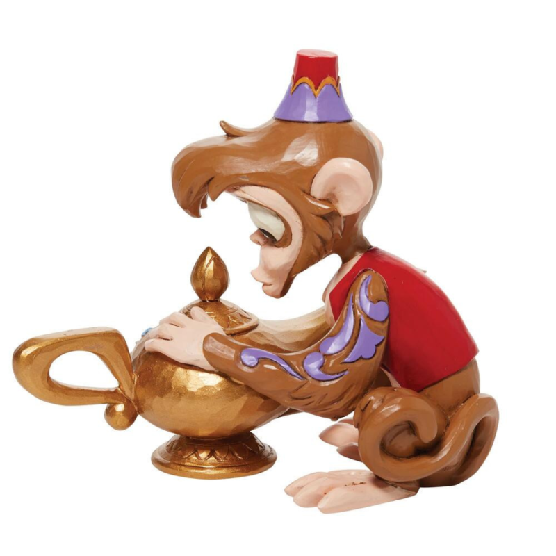 Disney traditions Statue Abu avec la lampe du génie Aladdin 6010886