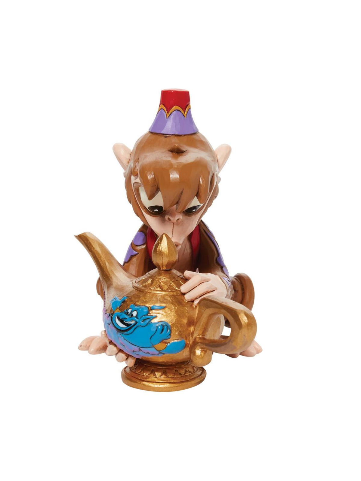 Disney traditions Statue Abu avec la lampe du génie Aladdin 6010886