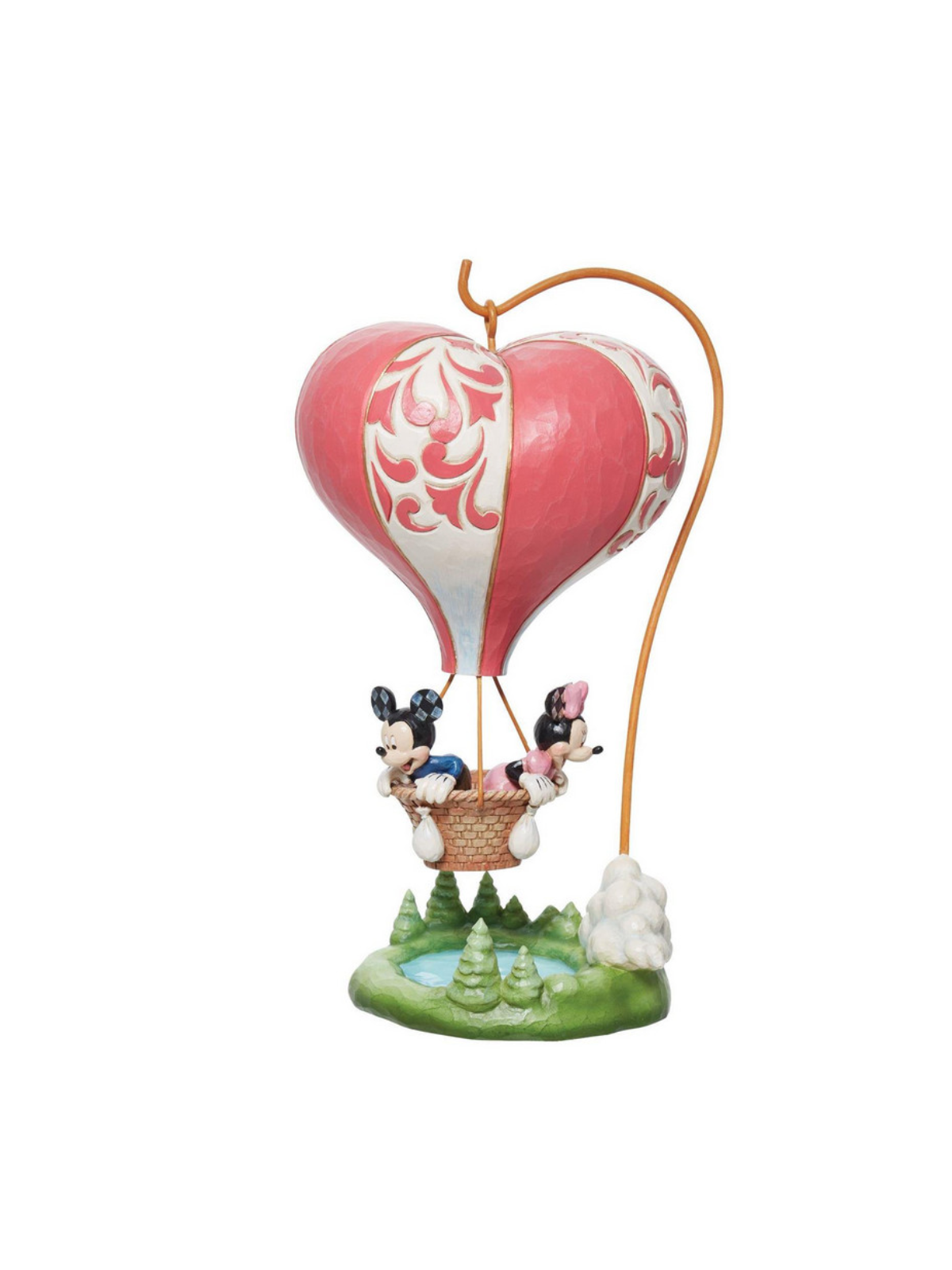Disney traditions Statue Mickey & Minnie dans la montgolfière 6011916