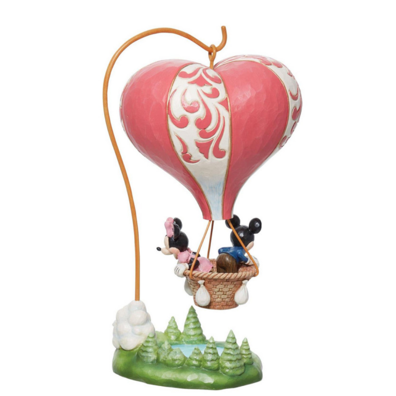 Disney traditions Statue Mickey & Minnie dans la montgolfière 6011916