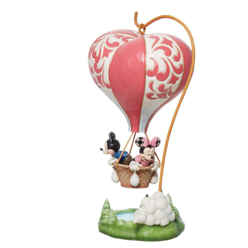 Disney traditions Statue Mickey & Minnie dans la montgolfière 6011916