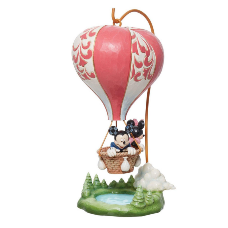 Disney traditions Statue Mickey & Minnie dans la montgolfière 6011916
