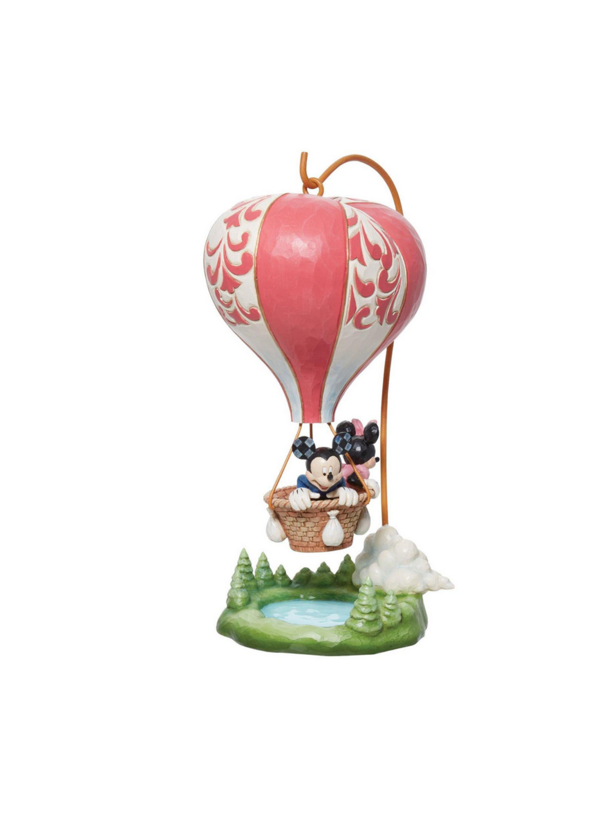 Disney traditions Statue Mickey & Minnie dans la montgolfière 6011916