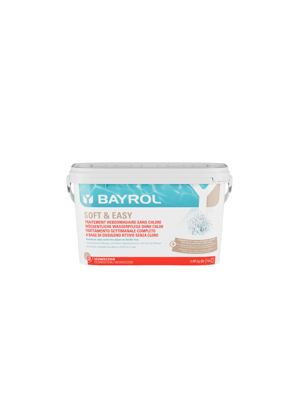 Soft and easy 20m³ BAYROL 1199201 traitement sans chlore
