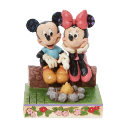 Figurine Mickey et Minnie Feu de camp Disney Traditions 6011938