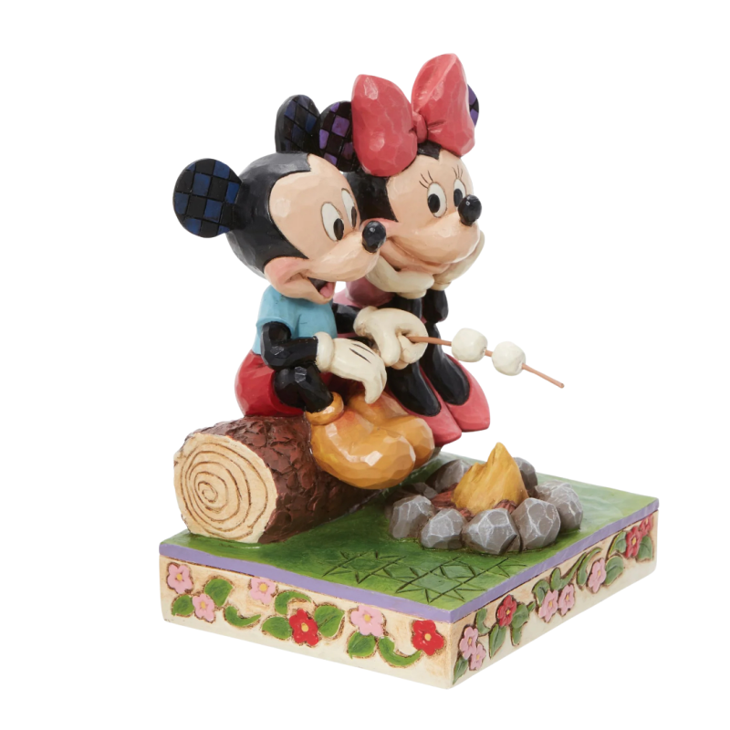 Figurine Mickey et Minnie Feu de camp Disney Traditions 6011938