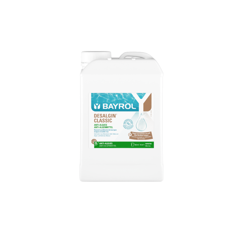 Desalgin Classic anti algue 3L BAYROL 1141149 algicide