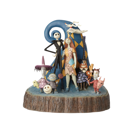 Figurine L'étrange Noël de Monsieur Jack Carved by Heart Disney Traditions 6001287