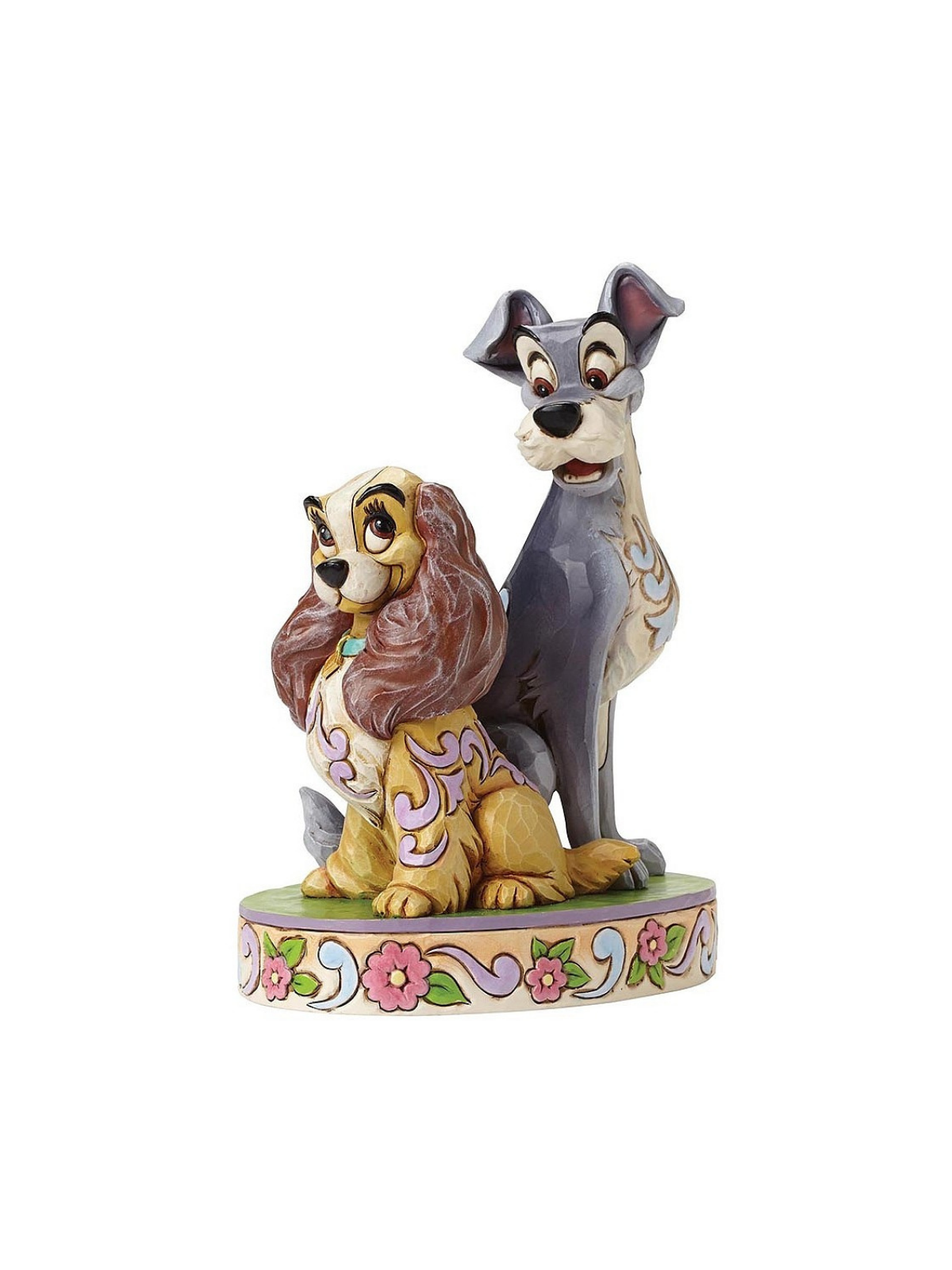 Figurine La Belle Et Le Clochard 60Th Anniversary Disney Traditions 4046040