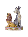 Figurine La Belle Et Le Clochard 60Th Anniversary Disney Traditions 4046040