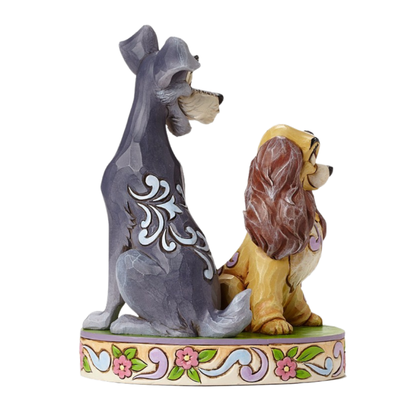 Figurine La Belle Et Le Clochard 60Th Anniversary Disney Traditions 4046040