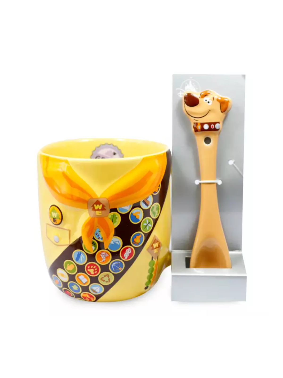 Mug et cuillere Russel & doug Là-haut