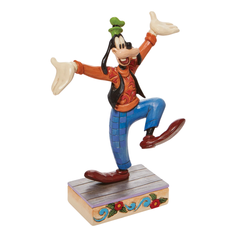Figurine Dingo joyeux Disney Traditions 6010091
