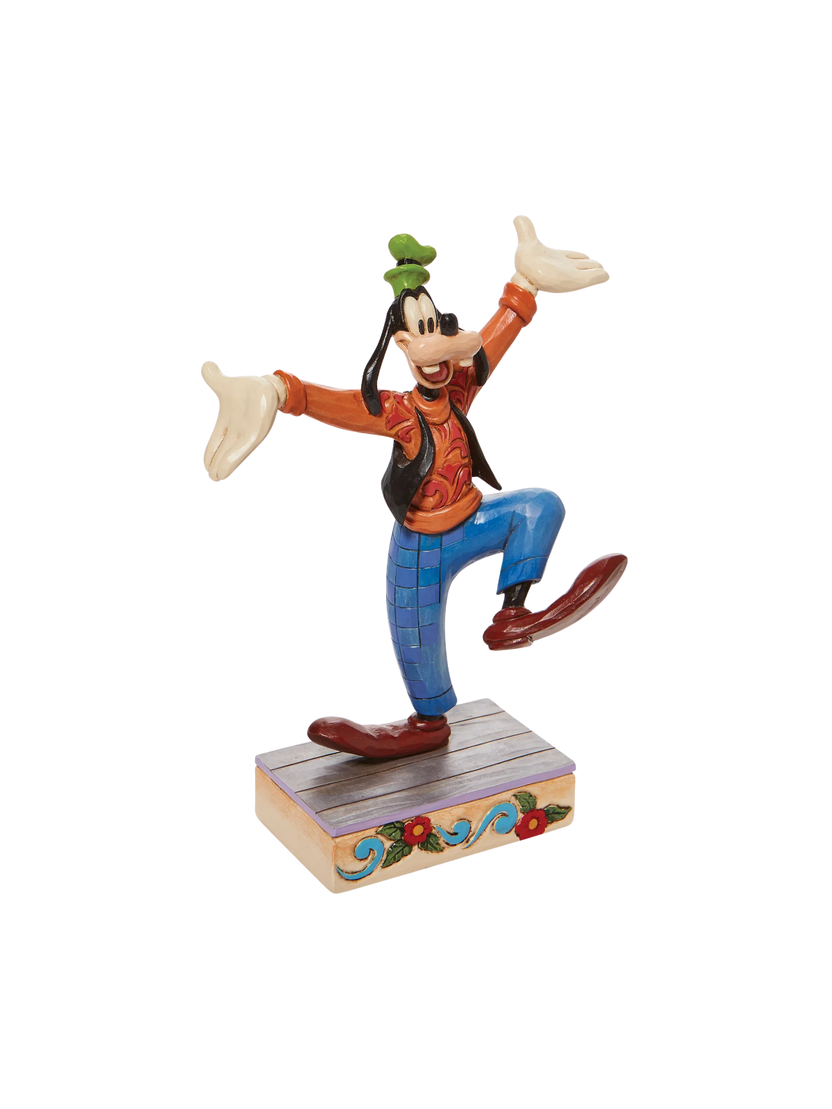 Figurine Dingo joyeux Disney Traditions 6010091