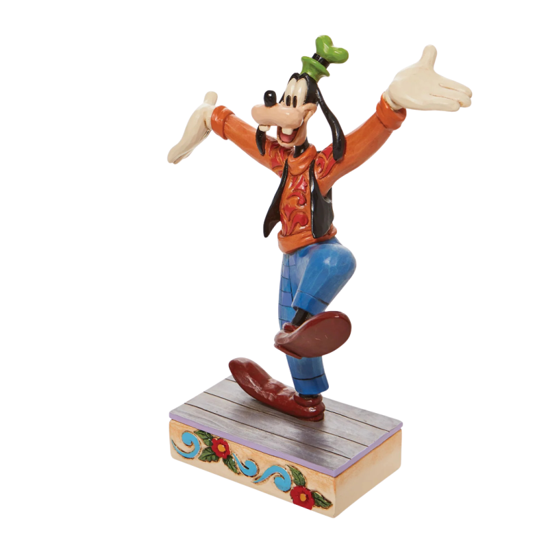 Figurine Dingo joyeux Disney Traditions 6010091