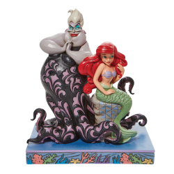 Figurine Ariel et Ursula Disney Traditions 6010094