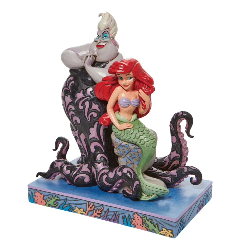 Figurine Ariel et Ursula Disney Traditions 6010094