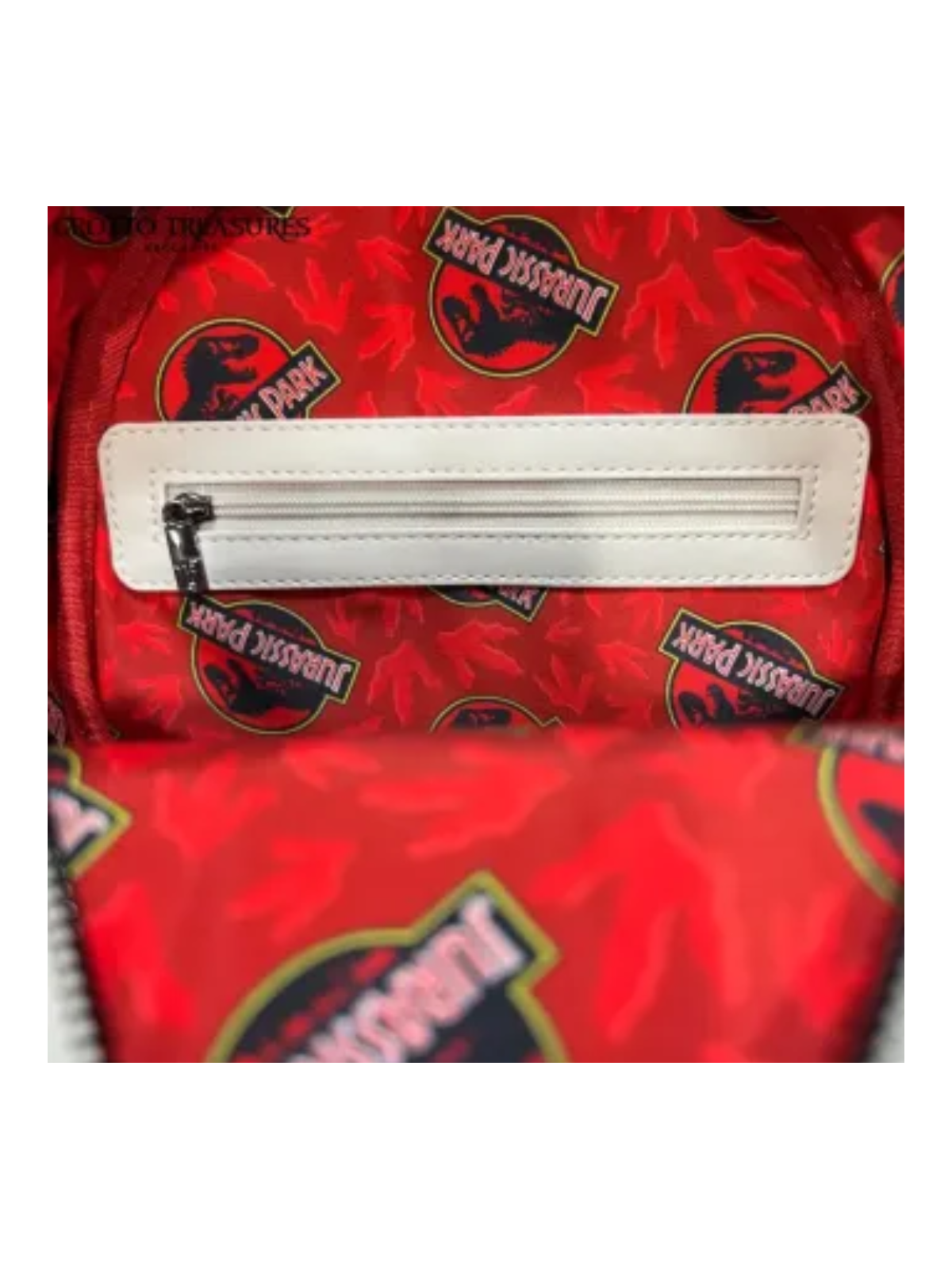 Sac à dos Red sequins Jurassic Park LOUNGEFLY