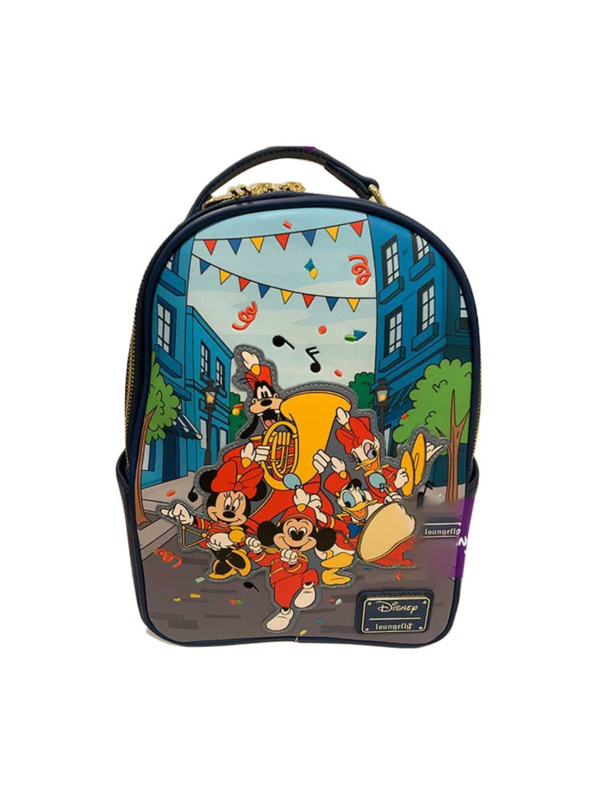 Sac à dos The band concert Mickey Mouse LOUNGEFLY