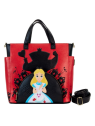 Sac à bandoulière villains Alice au pays des merveilles LOUNGEFLY