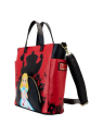 Sac à bandoulière villains Alice au pays des merveilles LOUNGEFLY