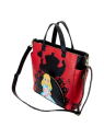 Sac à bandoulière villains Alice au pays des merveilles LOUNGEFLY