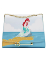 Sac à bandoulière Cadeau de triton La petite sirène LOUNGEFLY