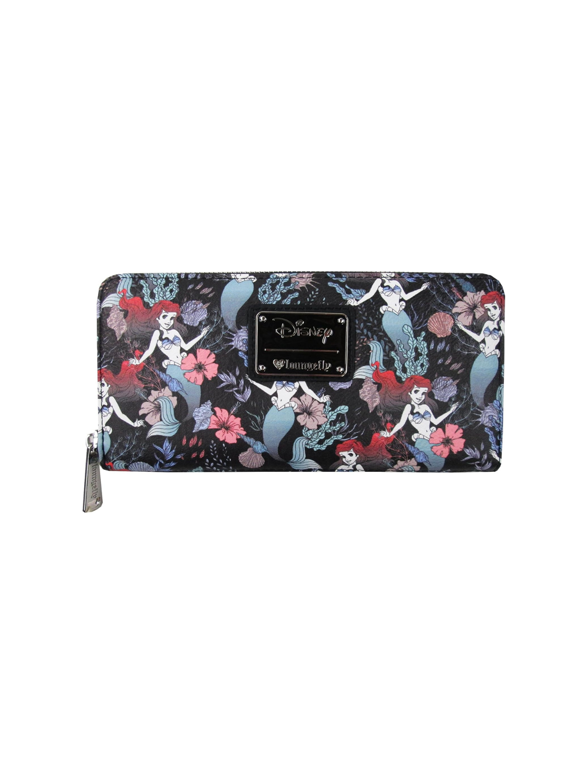 Portefeuille Ariel floral La petite sirène LOUNGEFLY