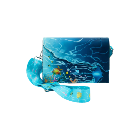 Sac à bandoulière Océan waves Vaiana LOUNGEFLY