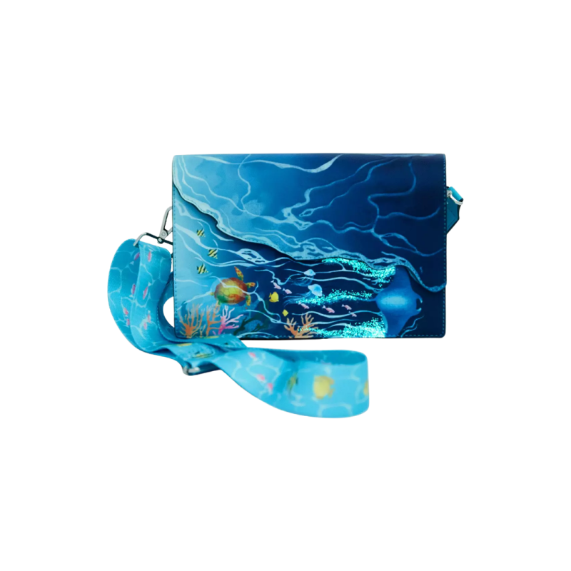 Sac à bandoulière Océan waves Vaiana LOUNGEFLY