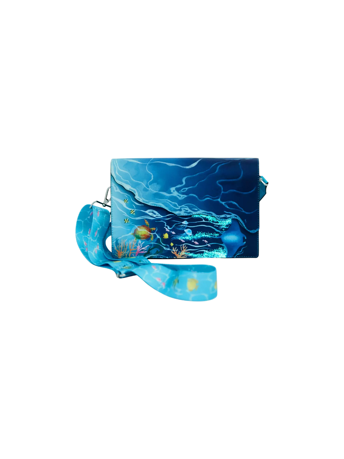 Sac à bandoulière Océan waves Vaiana LOUNGEFLY