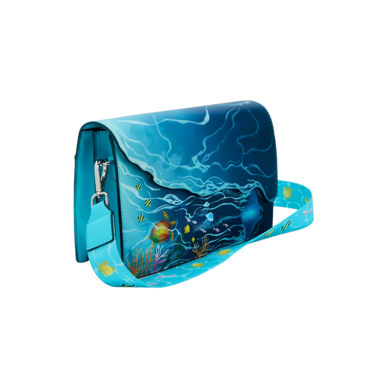 Sac à bandoulière Océan waves Vaiana LOUNGEFLY