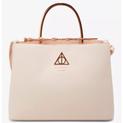 Sac à bandoulière deathly hallows elder wand pink blush Harry potter LOUNGEFLY