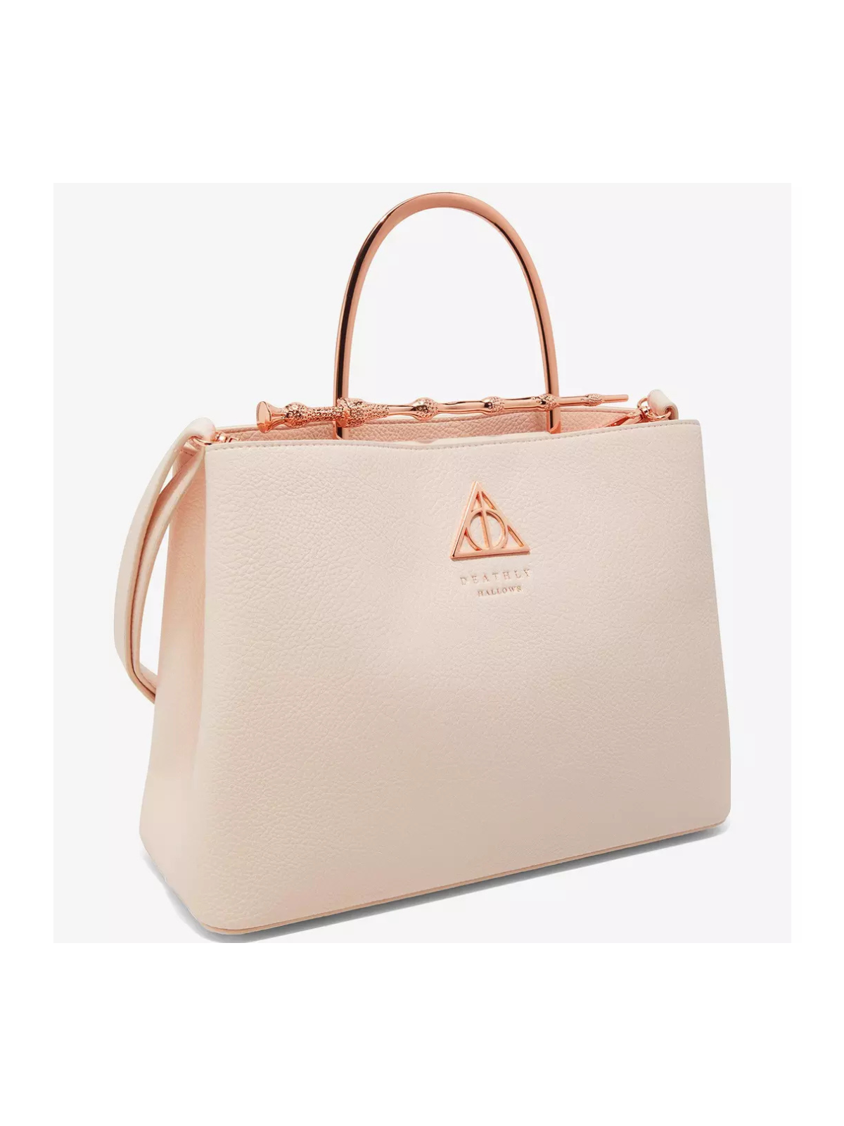 Sac à bandoulière deathly hallows elder wand pink blush Harry potter LOUNGEFLY