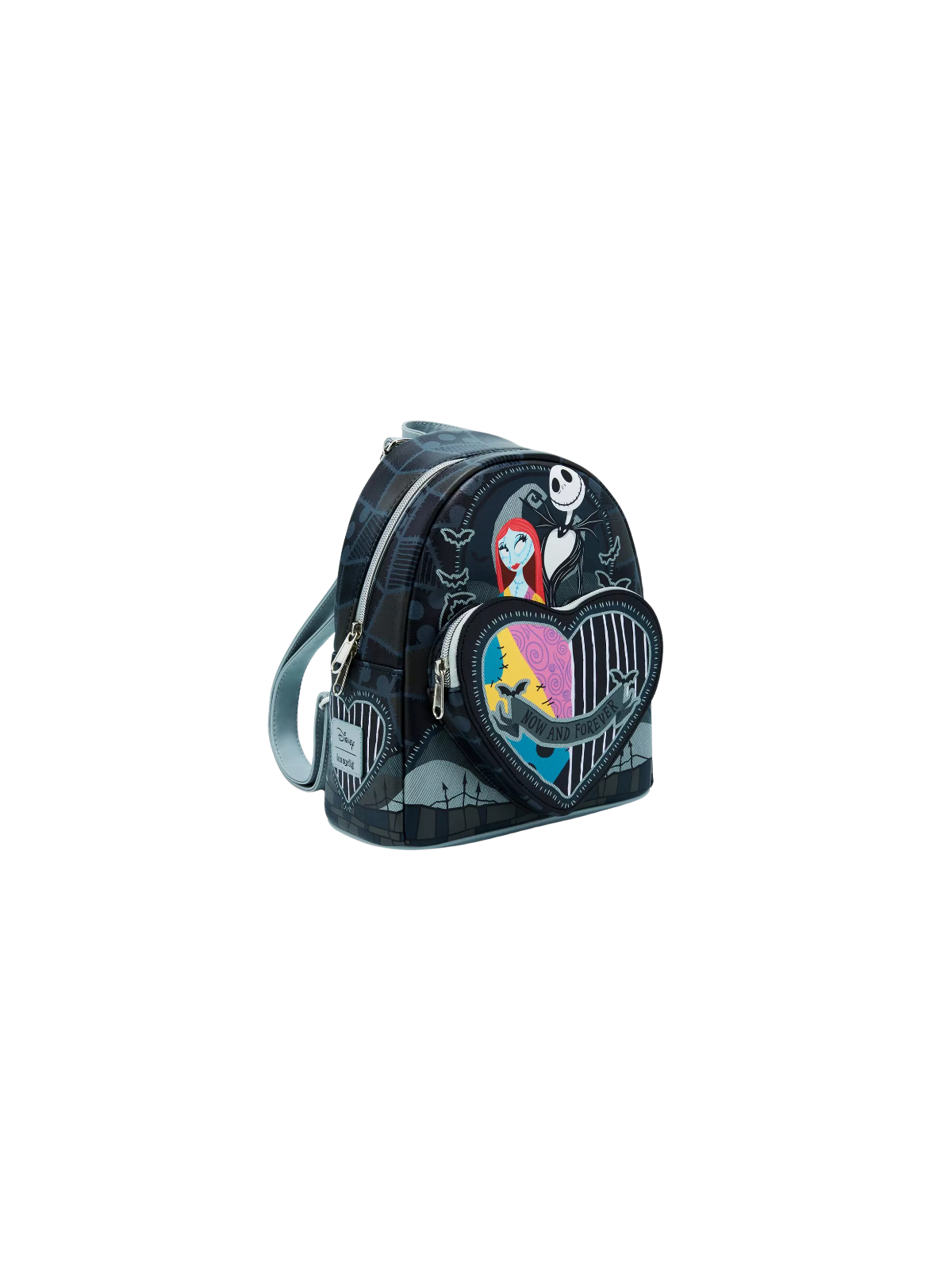 Sac à dos Jack & sally split heart L'étrange noël de mr jack LOUNGEFLY