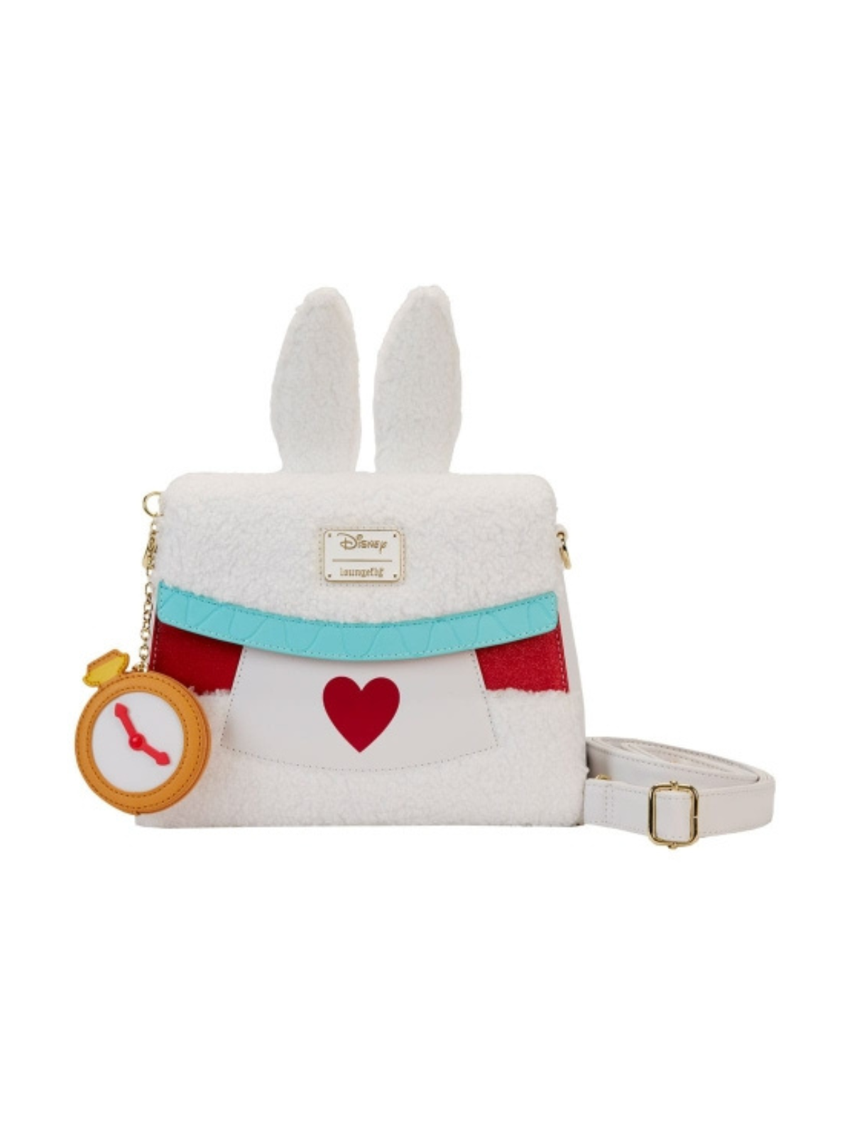 Sac à bandouliere white rabbit cosplay Alice au pays des merveilles LOUNGEFLY