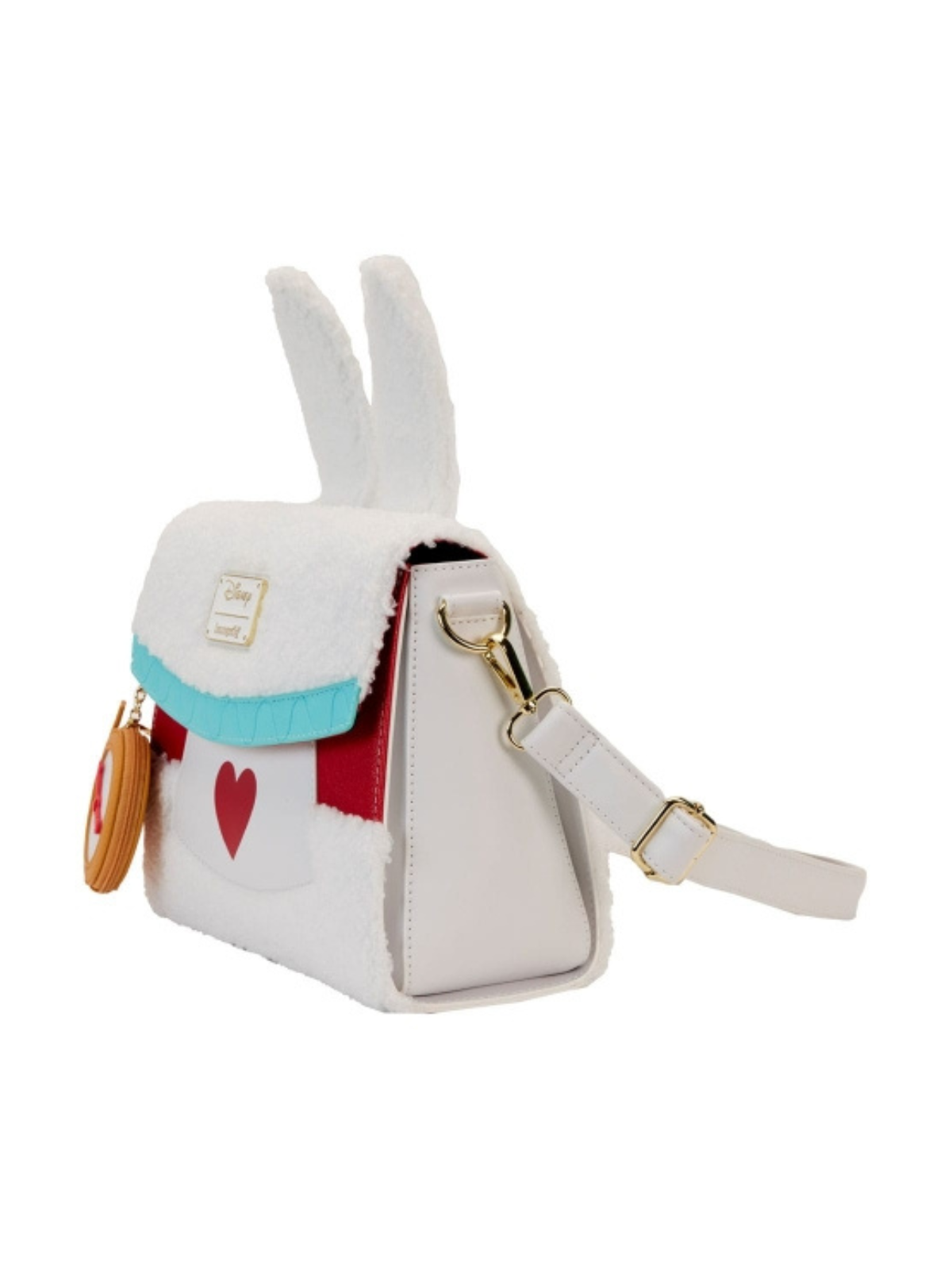 Sac à bandouliere white rabbit cosplay Alice au pays des merveilles LOUNGEFLY