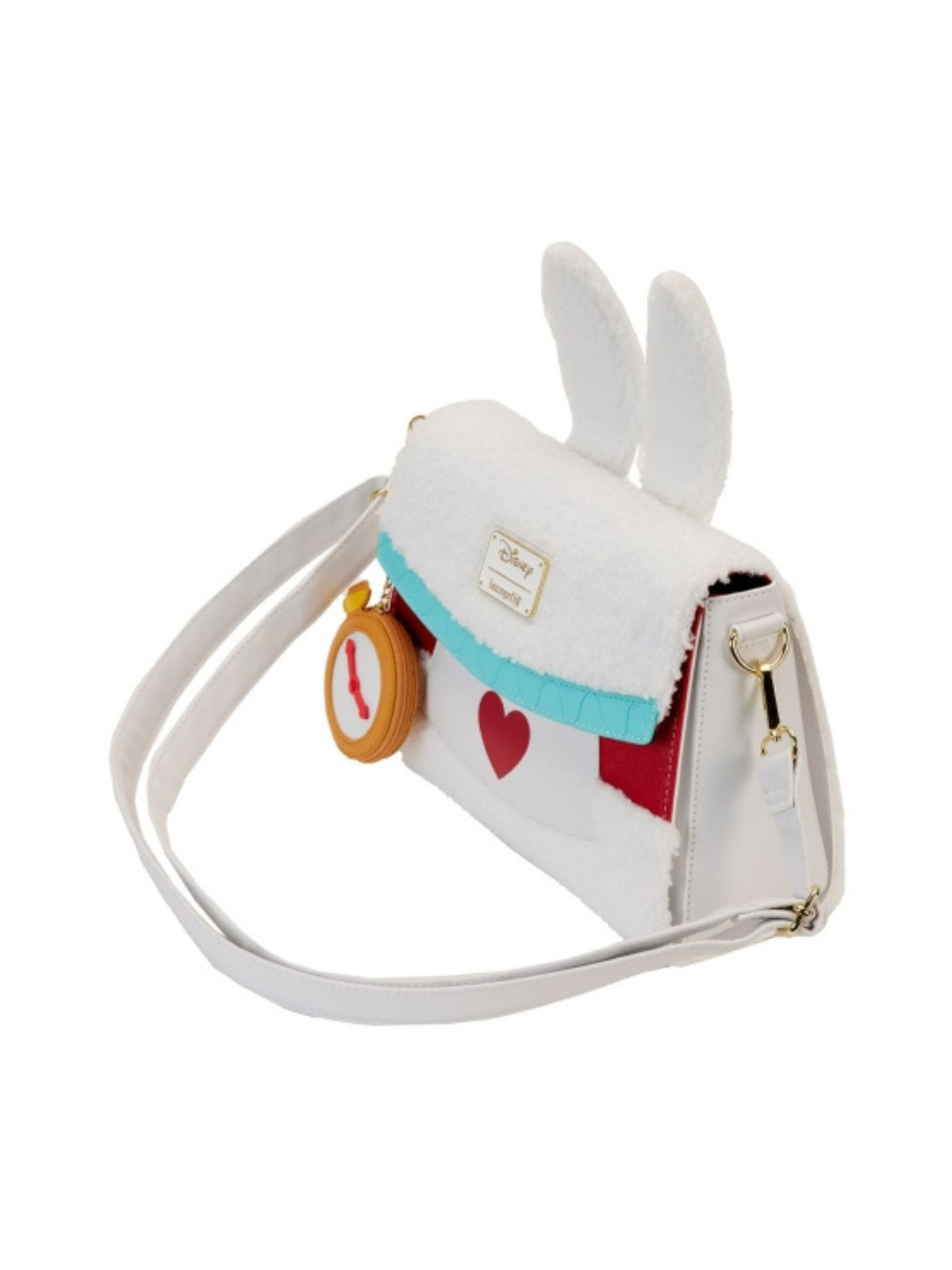 Sac à bandouliere white rabbit cosplay Alice au pays des merveilles LOUNGEFLY