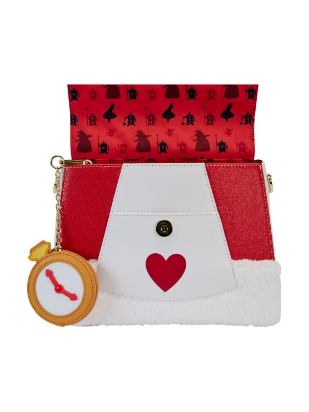 Sac à bandouliere white rabbit cosplay Alice au pays des merveilles LOUNGEFLY