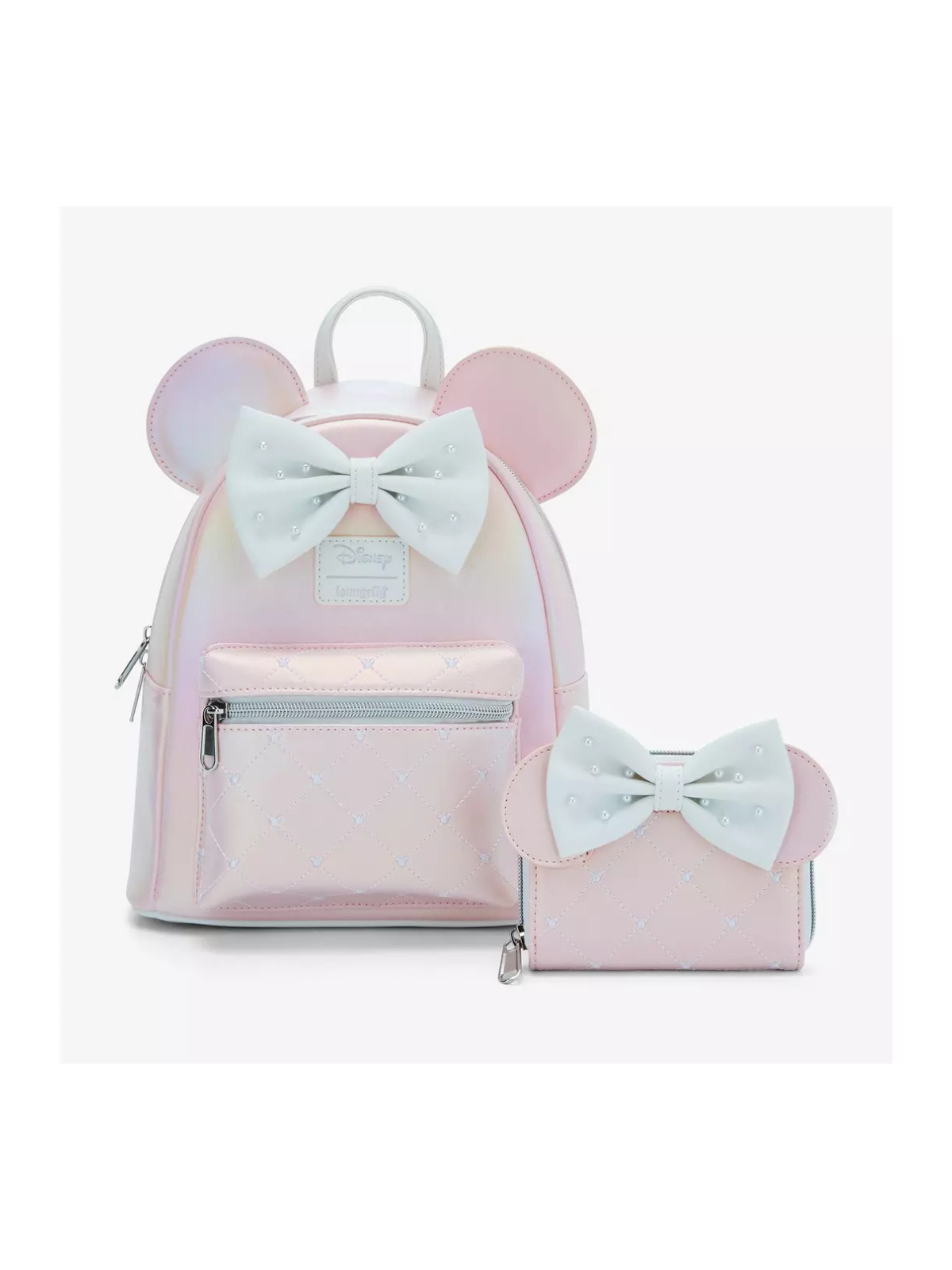 Sac à dos pink pearl Minnie mouse LOUNGEFLY