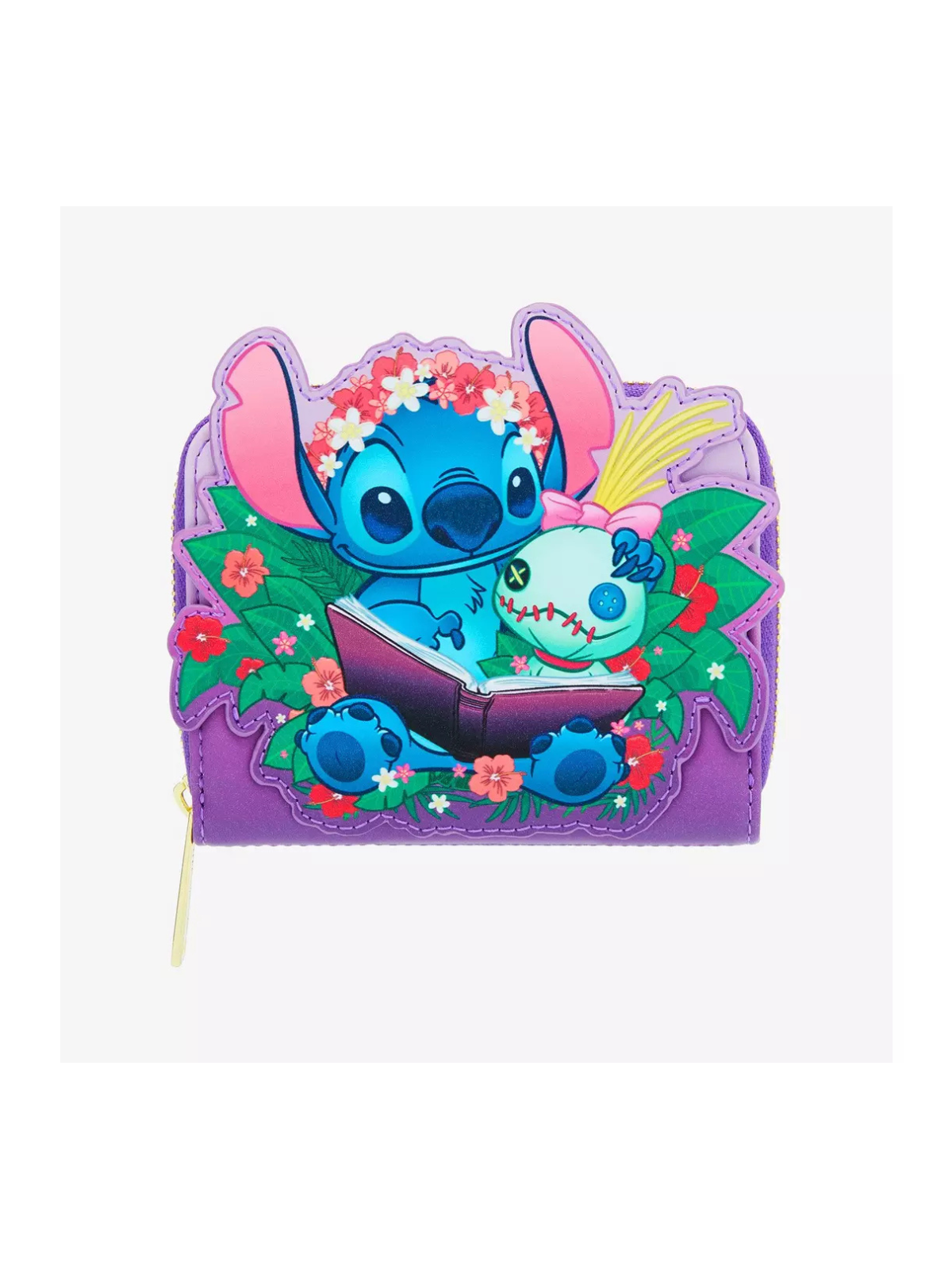 Portefeuille Stitch & scrump reading floral LOUNGEFLY