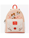 Sac à dos Minnie Mouse loves Mickey Mouse letter LOUNGEFLY