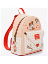 Sac à dos Minnie Mouse loves Mickey Mouse letter LOUNGEFLY