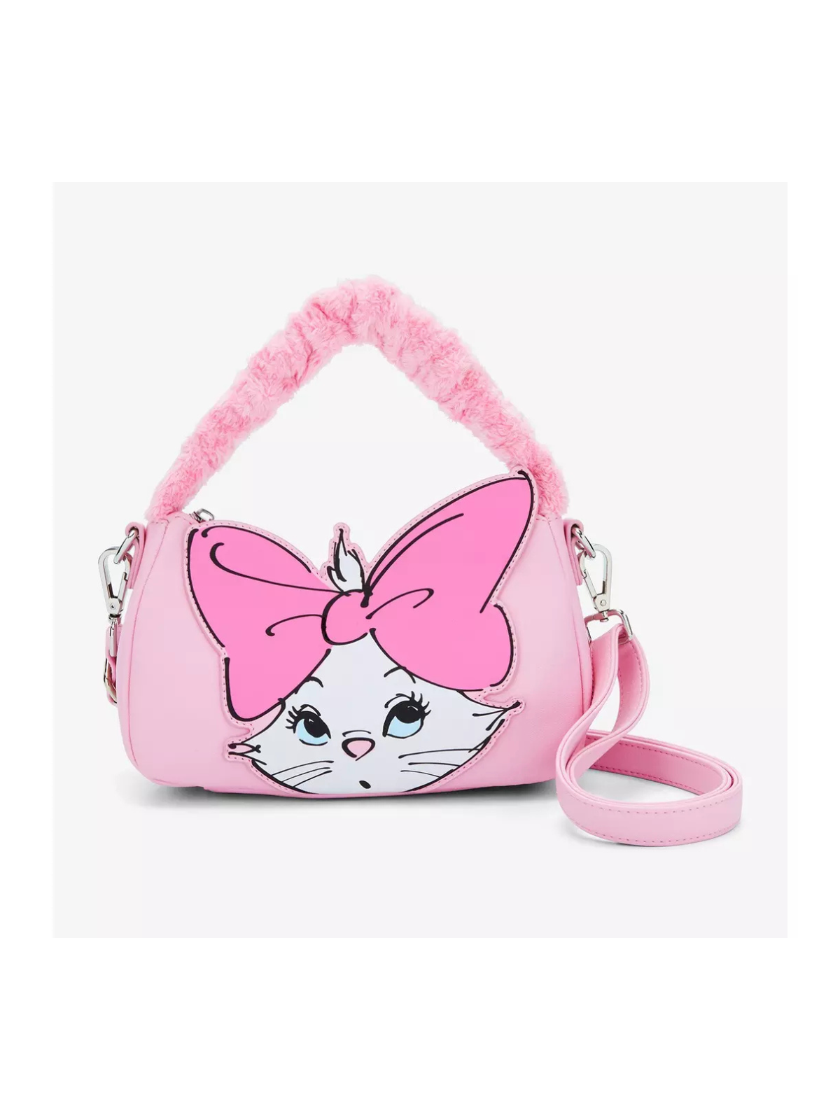 Sac à main Marie fuzzy handle Les Aristochats LOUNGEFLY