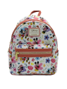 Sac à dos Minnie & Mickey floral LOUNGEFLY