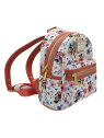 Sac à dos Minnie & Mickey floral LOUNGEFLY